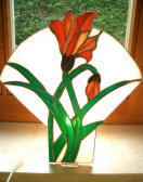 1092d: Lichtobjekt Vase